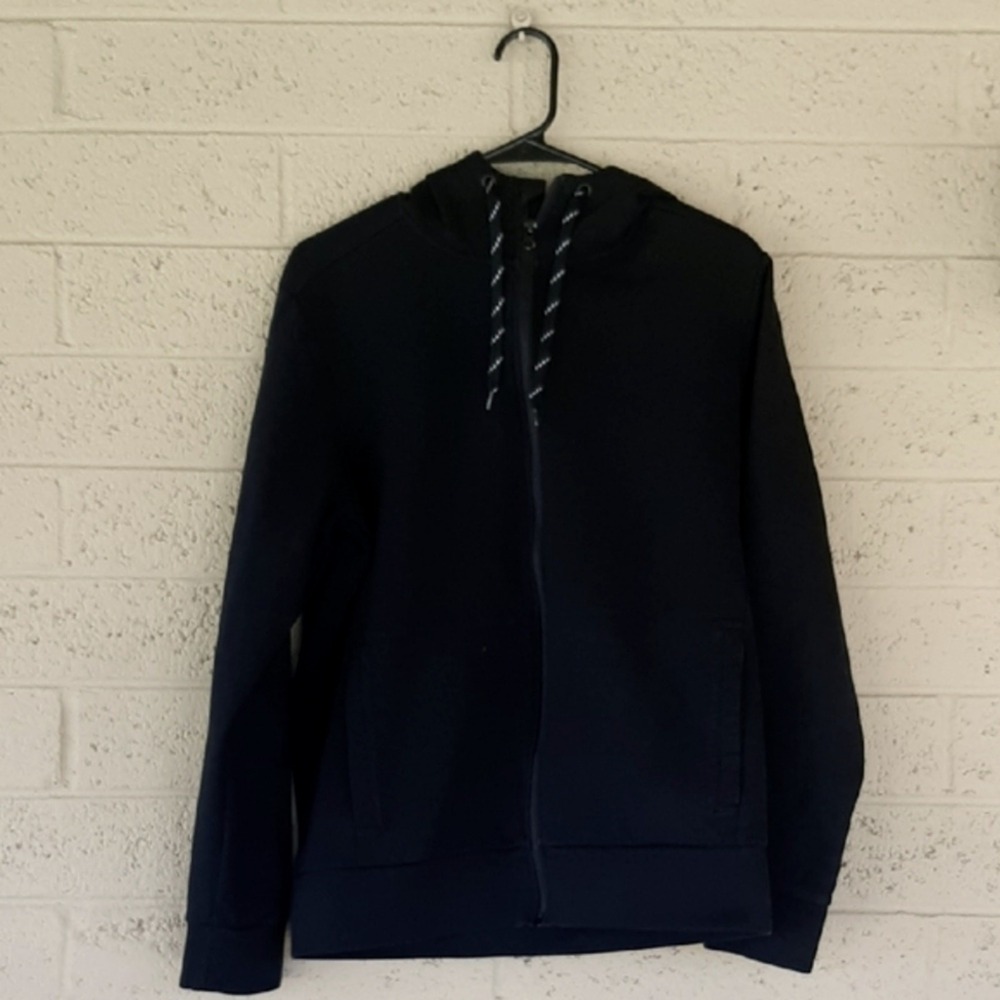 GAP Men's Black Zip-Up Hoodie